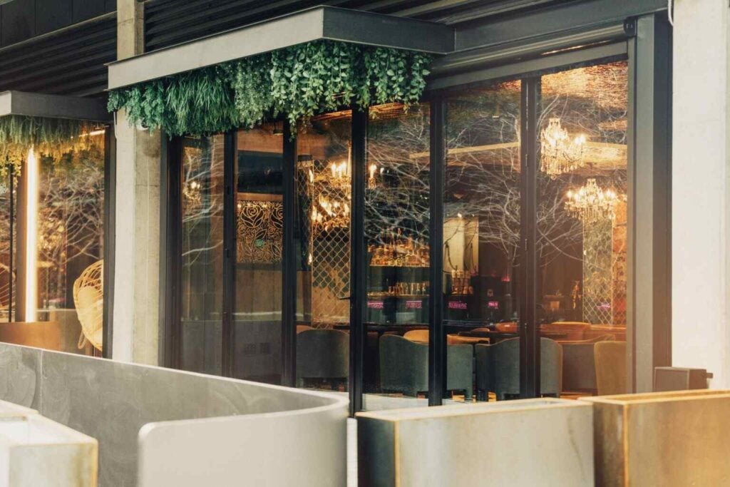 6 Panel Aluminum Bifold Patio Door