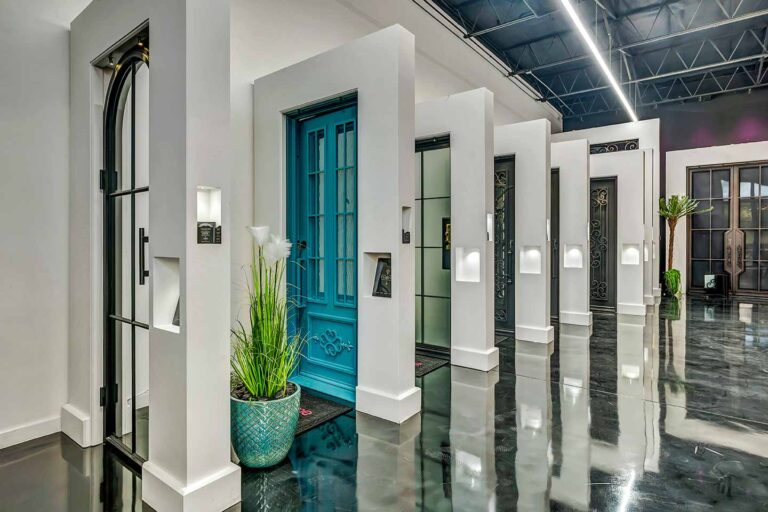 Custom Iron Door Showroom Dallas