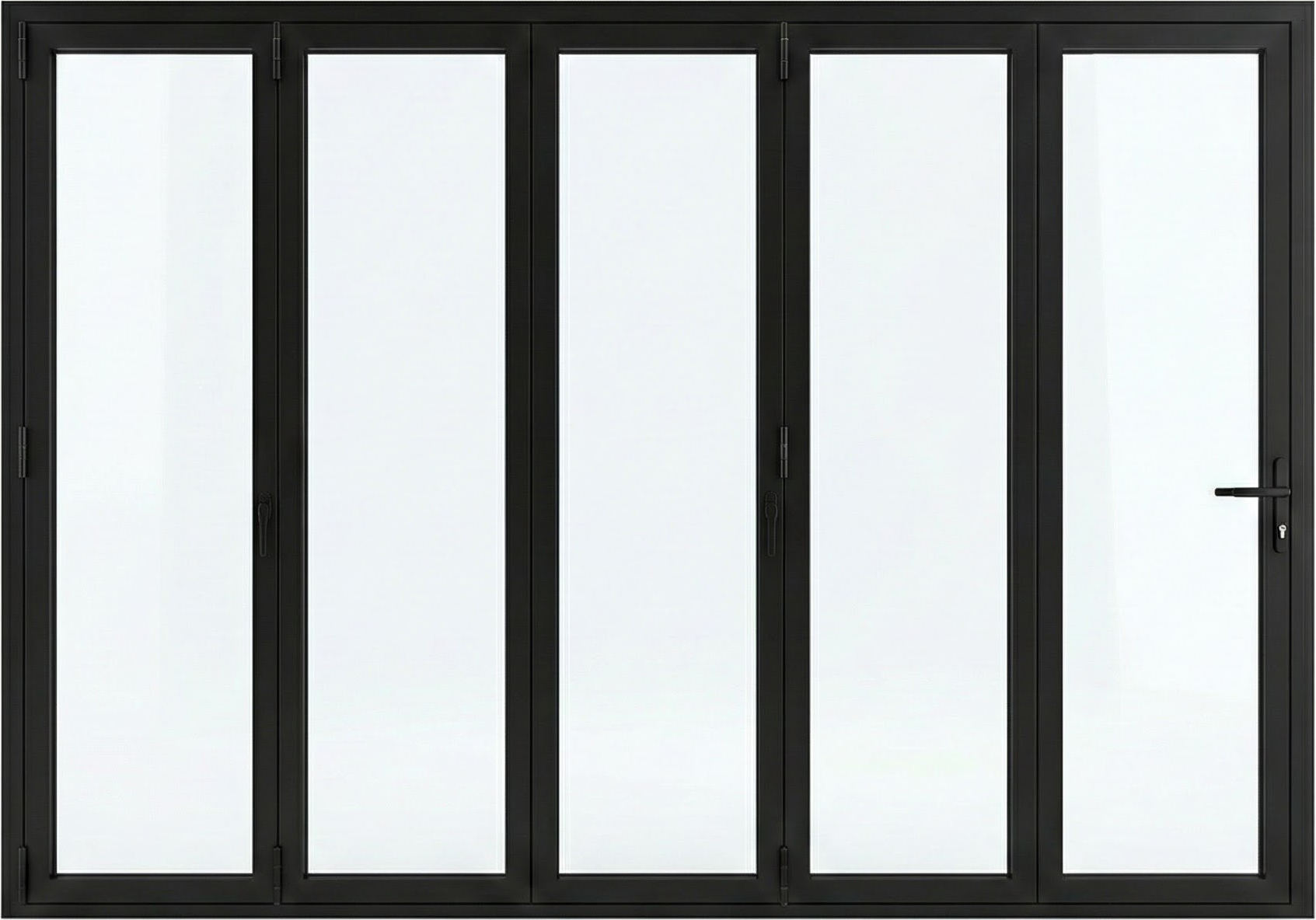 ST22 L777 aluminum bifold Door 144X81 - Image 3