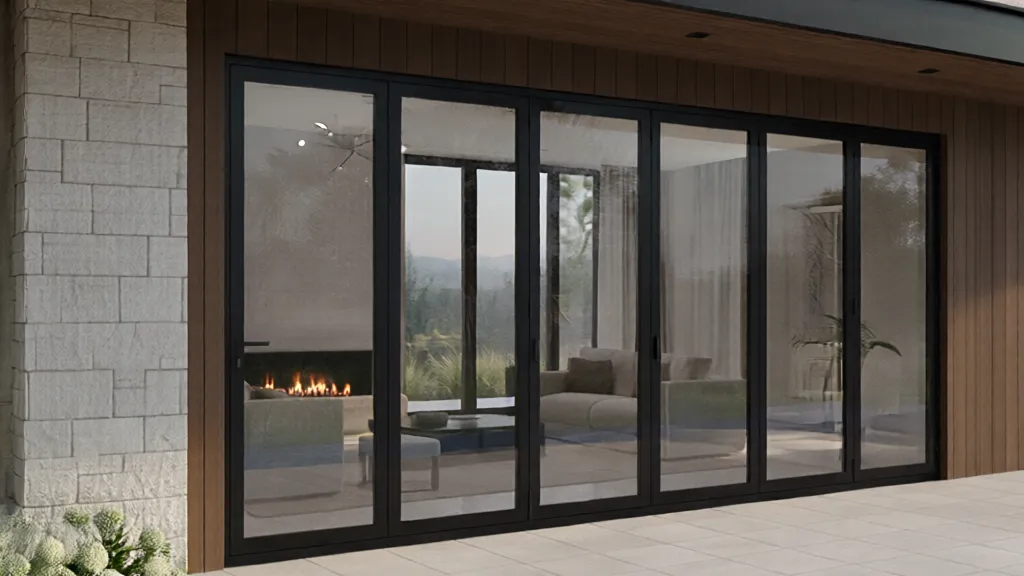 ST22 L767 Stock aluminum bifold Door 2 192X96 - Image 4