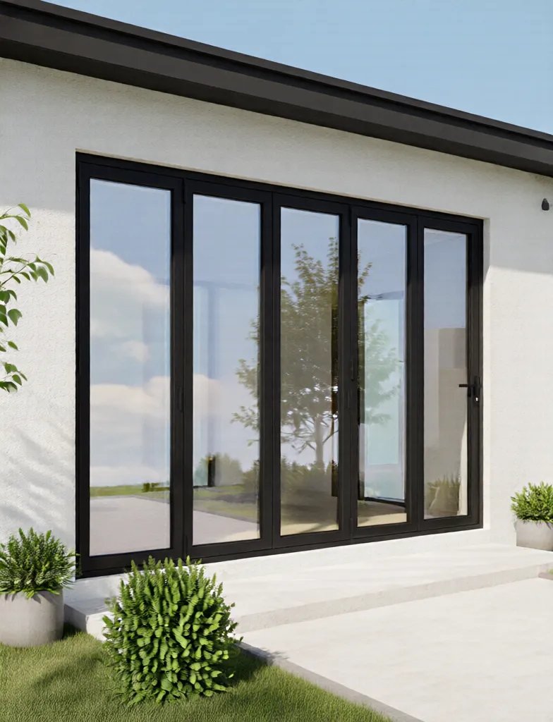 ST22 L777 aluminum bifold Door 144X81 - Image 4