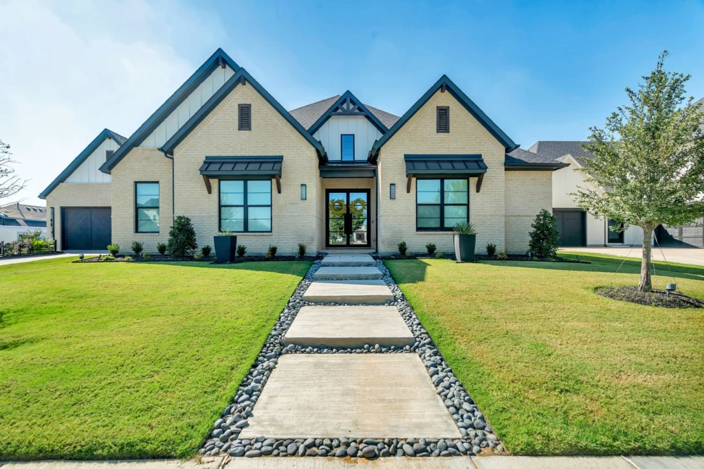 Black aluminum double pane windows